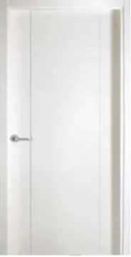 Puerta lacada blanca interior modelo PD002 - Puertas Diazsa