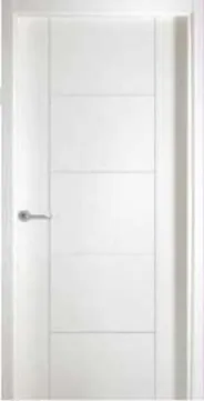 Puerta lacada blanca interior modelo PD003 - Puertas Diazsa