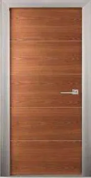 Puerta enchapada en madera interior modelo PD019 - Puertas Diazsa