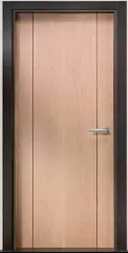 Puerta enchapada en madera interior modelo PD022 - Puertas Diazsa
