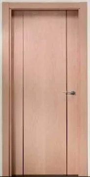 Puerta enchapada en madera interior modelo PD023 - Puertas Diazsa