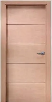 Puerta enchapada en madera interior modelo PD030 - Puertas Diazsa