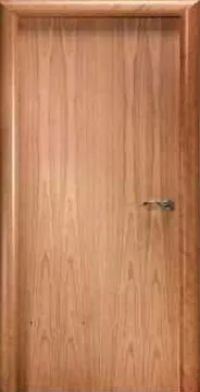 Puerta enchapada en madera interior modelo PD040 - Puertas Diazsa