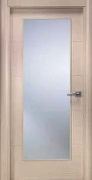 Puerta con vidrio interior modelo PD052 - Puertas Diazsa